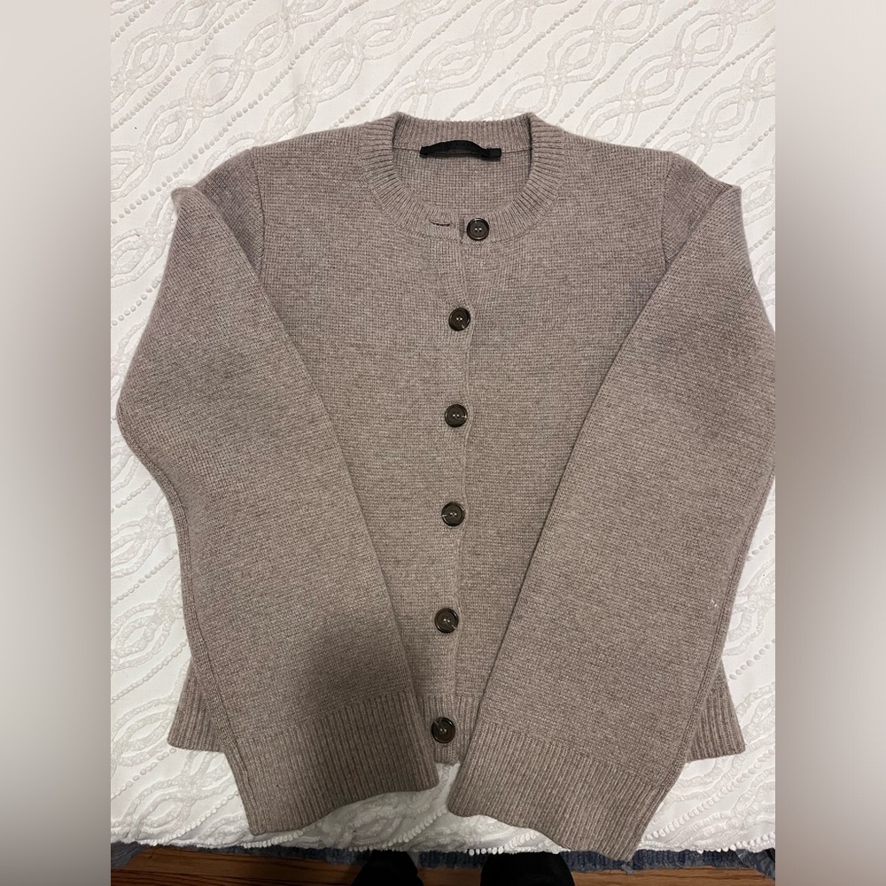 LUXE Jenni Kayne Cocoa Cardigan Sweater